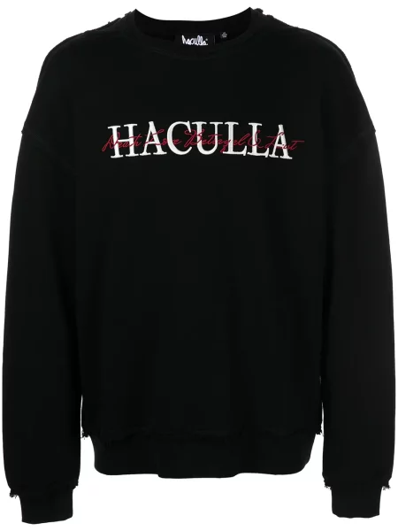 Hanorac Haculla cu broderie negru