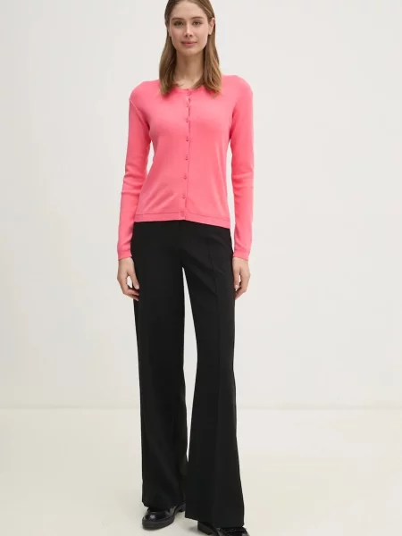 Кардиган United Colors of Benetton легкий рожевий