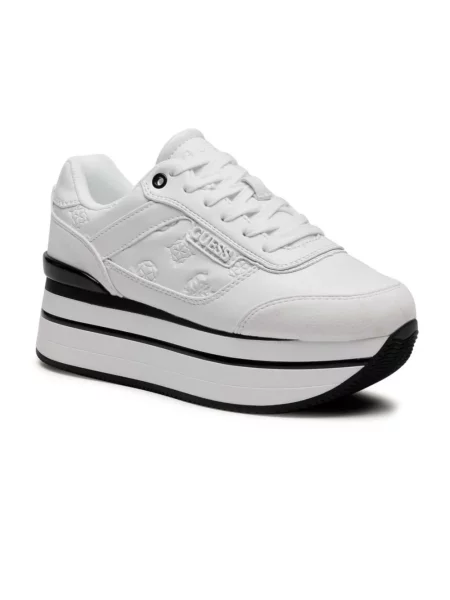 Sneakersy Guess białe