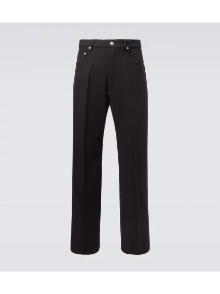 Дънки straight leg Rick Owens черно