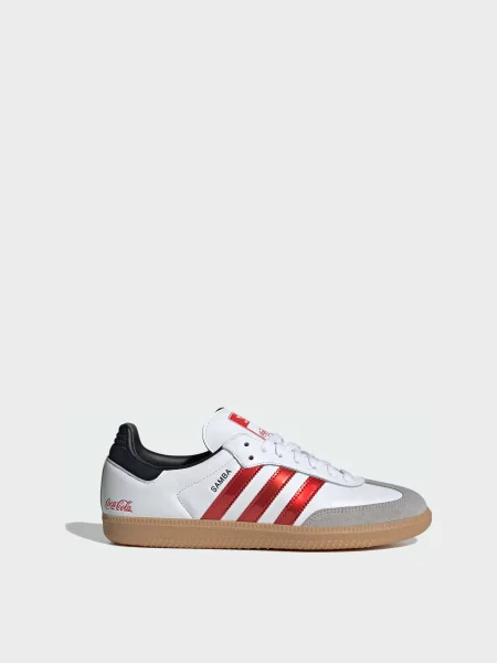 Кеди низькі adidas Samba комбінований верх білий