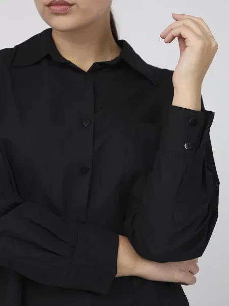 Сорочка повсякденна YUKI чорний
