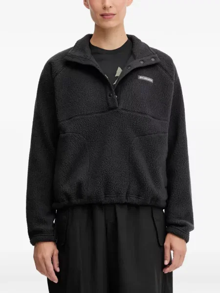 Hanorac din fleece Columbia din fleece negru