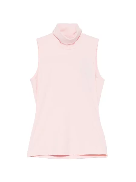 Top Cynthia Rowley fără mâneci roz
