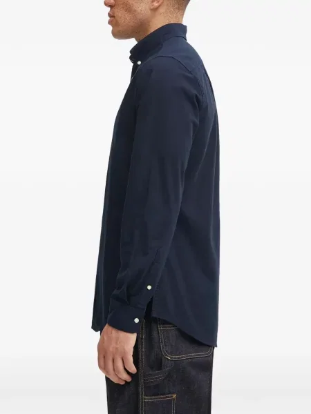 Twill hosszú ing Barbour autogrammal kék