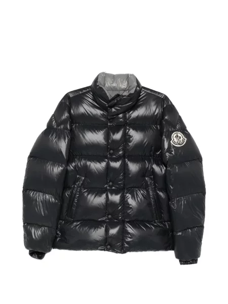 Matlasat geacă Moncler negru