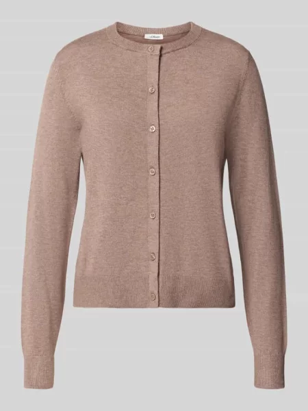 Kardigan rozpinany z mieszanki w kroju regular fit S.oliver Red Label
