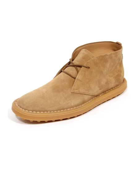 Botki Tod's skórzane beżowe