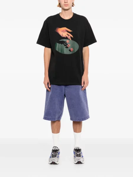 Tricou Melt cu imagine negru