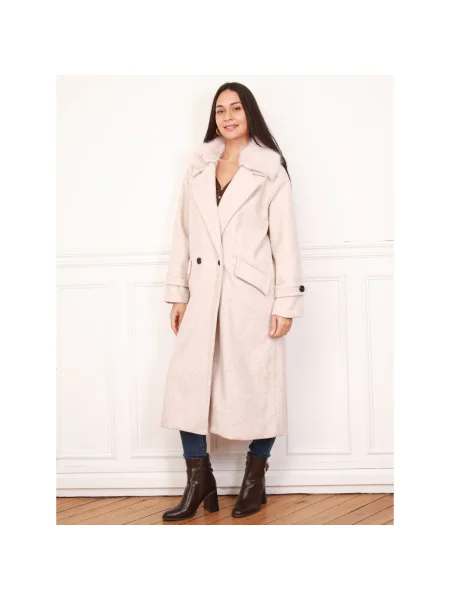 Palton La Modeuse bej