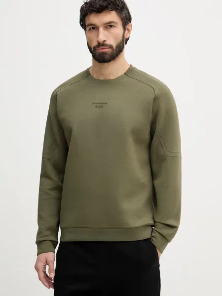 BOSS Green Hanorac bărbați BOSS X PORSCHE verde