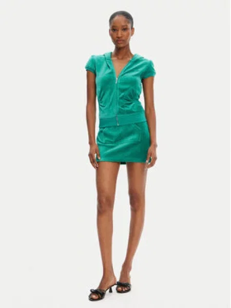 Juicy Couture Mini sukně Heritage zelená