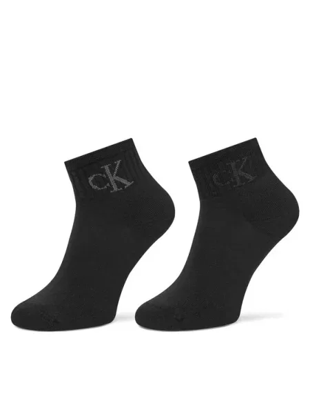 Чорапи Calvin Klein Jeans 2 чифта черно