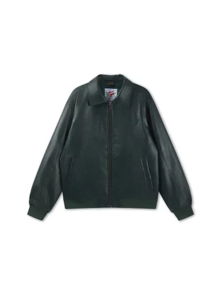 Ed Hardy Geacă de primăvară-toamnă petrol verde