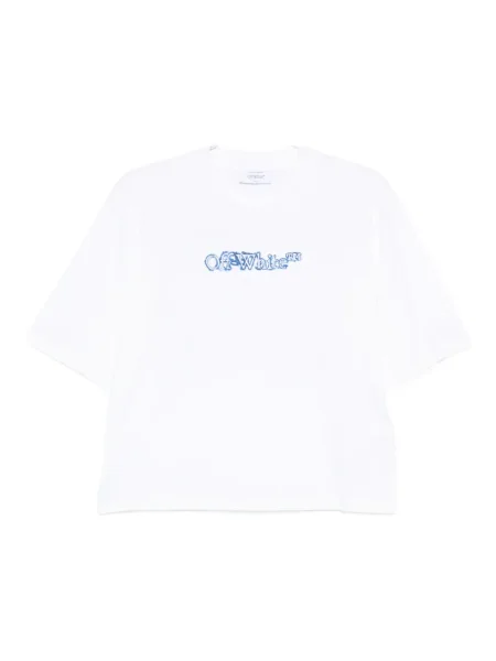 Tricou Off-white cu imagine alb