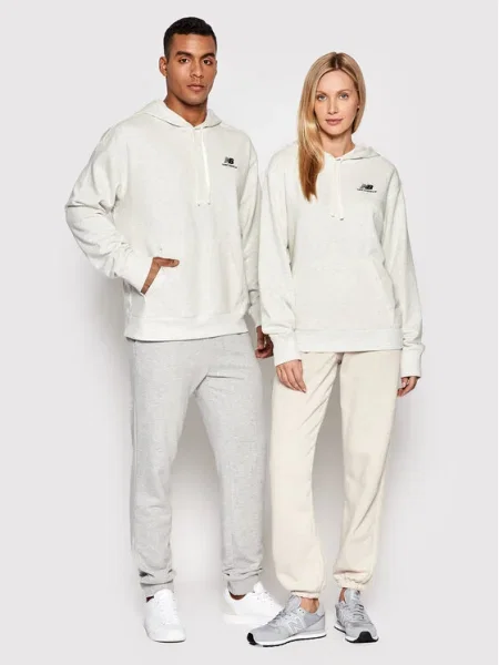 New Balance Суитшърт Unisex сив