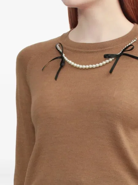 Pulover Simone Rocha maro