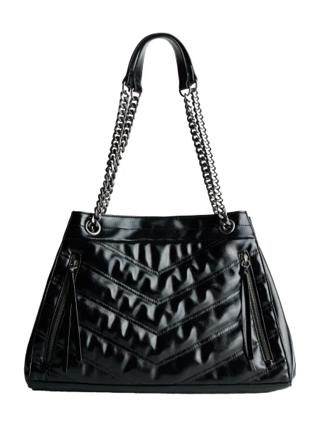 Bershka Torba za čez ramo črna