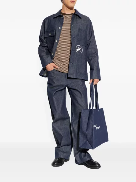 Tricou A.p.c. cu autograf maro