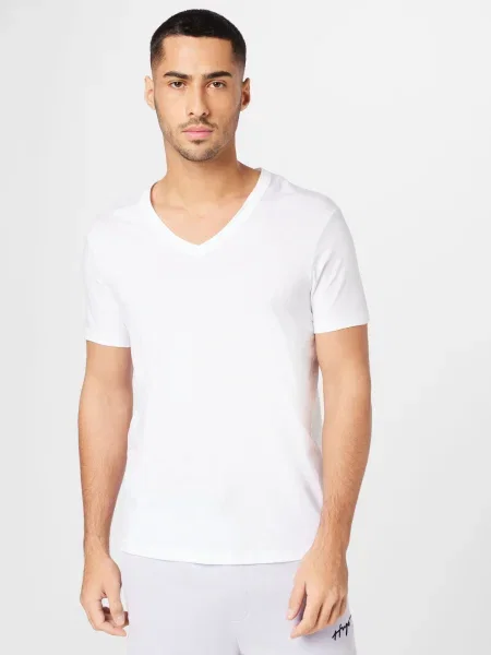 ARMANI EXCHANGE Tricou alb