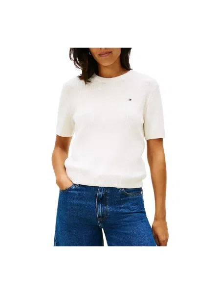 Pulover Tommy Hilfiger alb