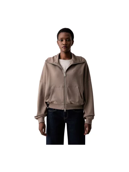 Marc O'Polo bluza rozpinana beżowa