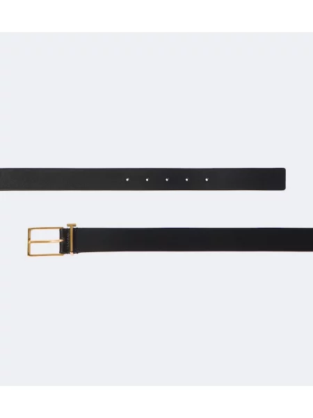 Cu centură curea Tom Ford din piele negru