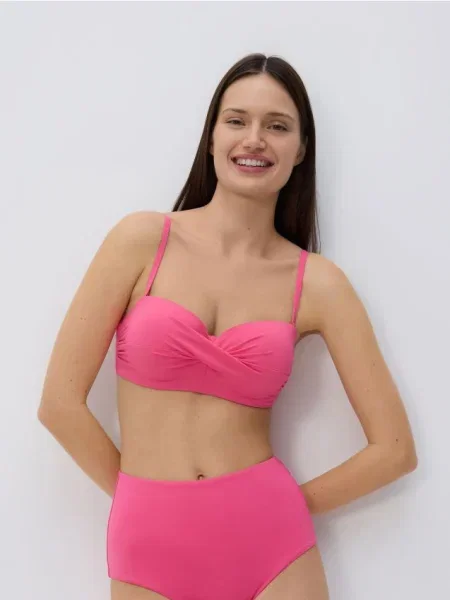 Reserved Верх пляжного купальника фуксія