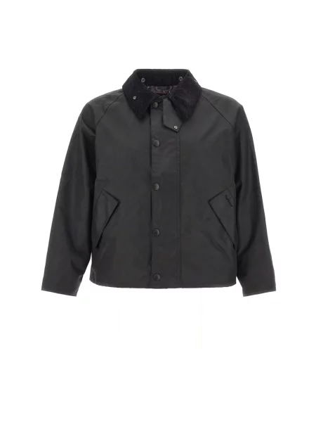 Woskowana kurtka Barbour czarna