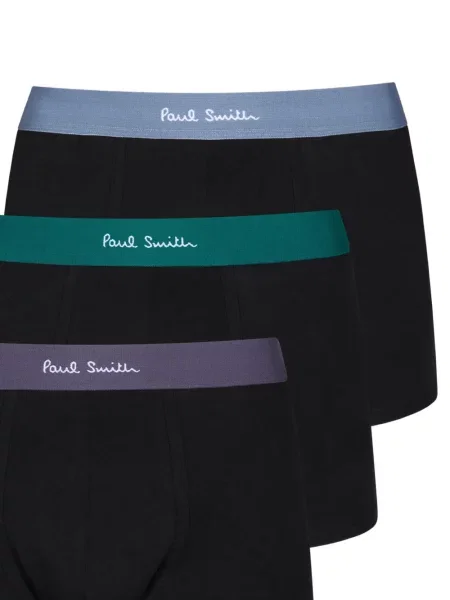 Zokni Paul Smith autogrammal fekete