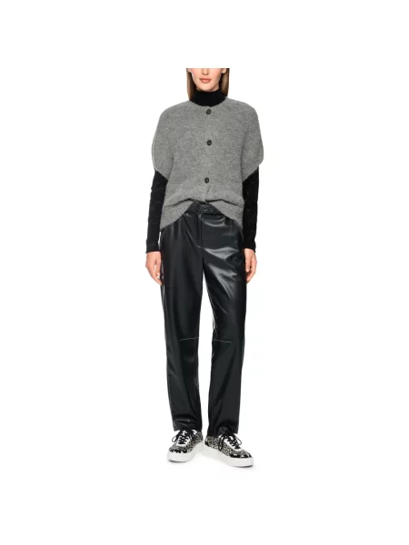Sweter Marc Cain wełniany szary