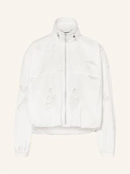 Rich & Royal Oversized Bunda S Krajkou bílá