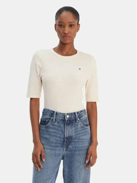 Tričko Tommy Hilfiger bílé