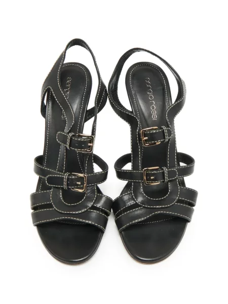 Sandale Sergio Rossi din piele negru