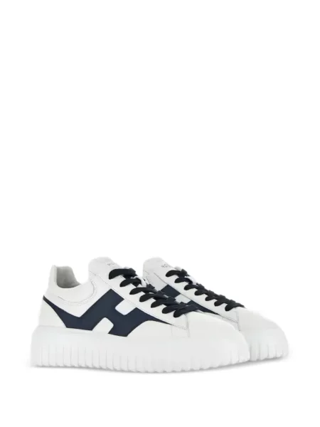 Sneakerși Hogan cu dungi alb