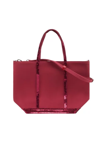 Torebka Vanessa Bruno płócienna czerwona