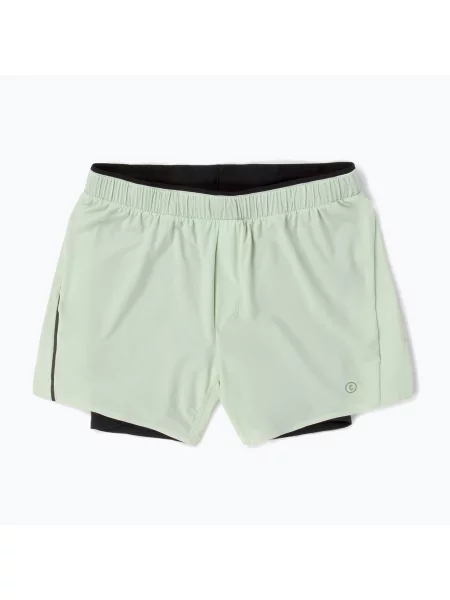 Pantaloni scurți de alergare pentru bărbați Ciele Athletics 2 light moss