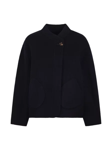 SOEUR Kurtki Kobieta S Wełna Windsor Coat niebieski