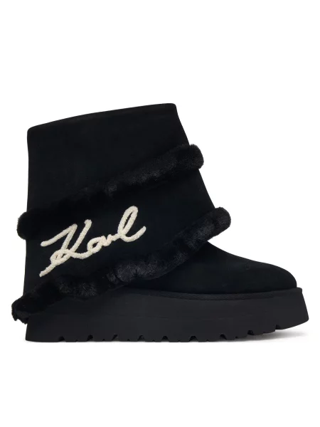 KARL LAGERFELD Sniego batai Skylar juoda