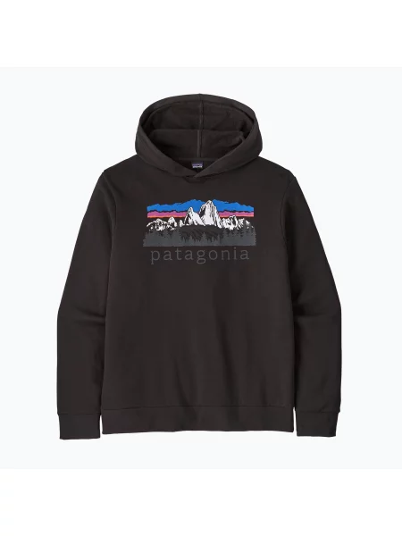 Trekingová mikina Patagonia Fitz Roy Foothills Daily Hoody black černá