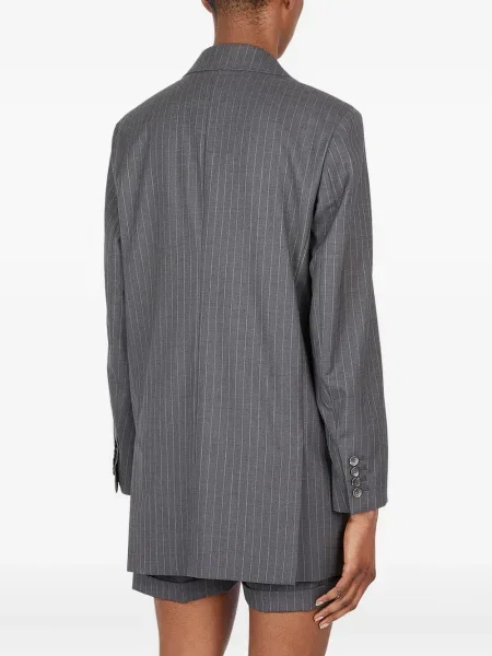 Sacou Max Mara cu dungi gri