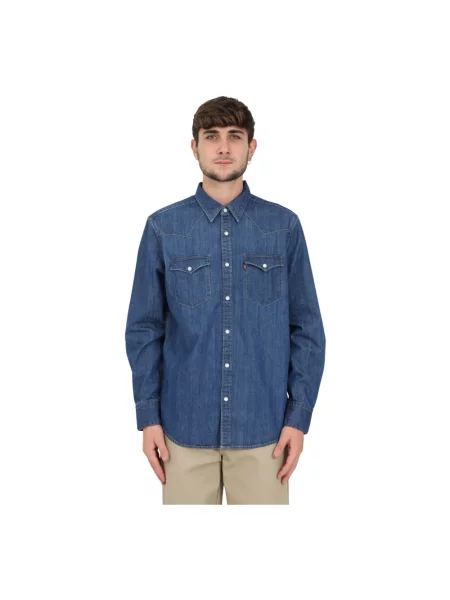 Levi's koszula regular z kołnierzykiem klasycznym niebieski