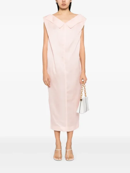 Rochie Khaite de costum roz