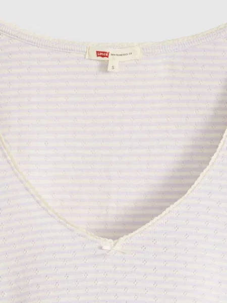 LEVI'S ® Tričko SWEETIE levanduľová biela