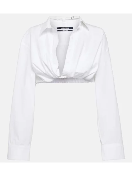 Cropp top Jacquemus alb