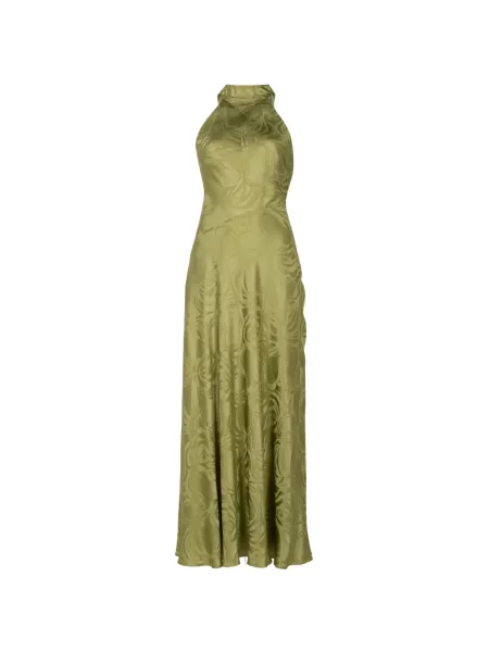 Rochie maxi Tanya Taylor fără mâneci verde