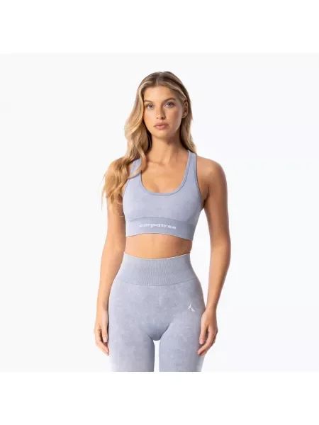 Carpatree Yasmine Безшевен тренировъчен сутиен със камъни сини