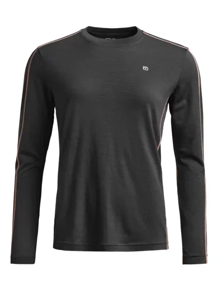 Top Ortovox de lână negru
