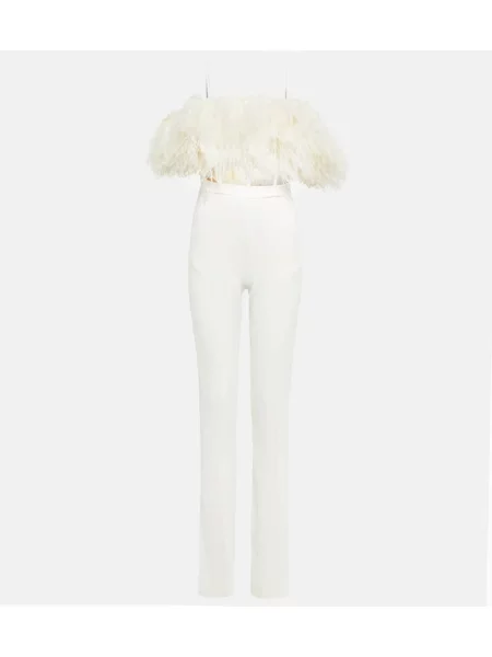 Kombinezon David Koma biały