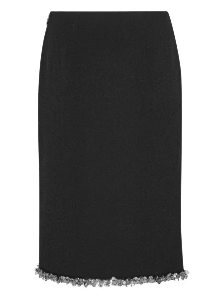 Fustă midi Rotate Birger Christensen negru